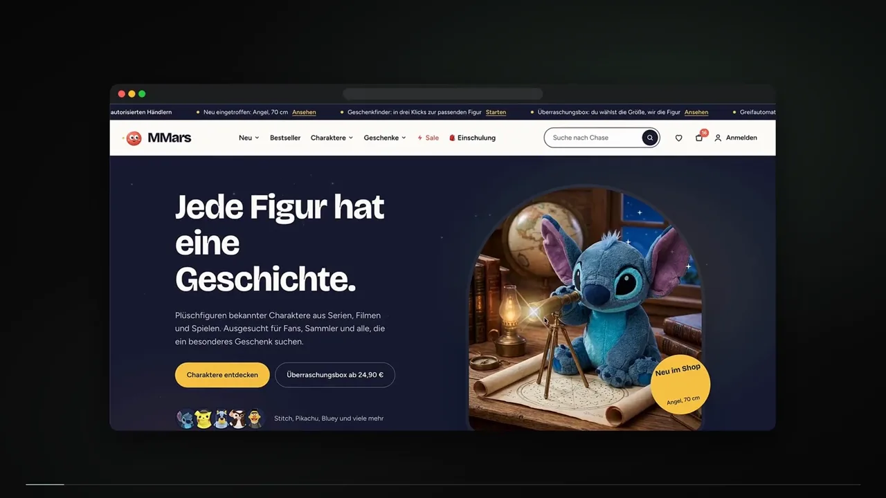 MMars Online-Shop