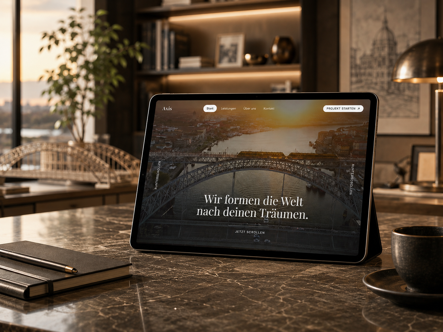 Axis Architektur Website Referenz