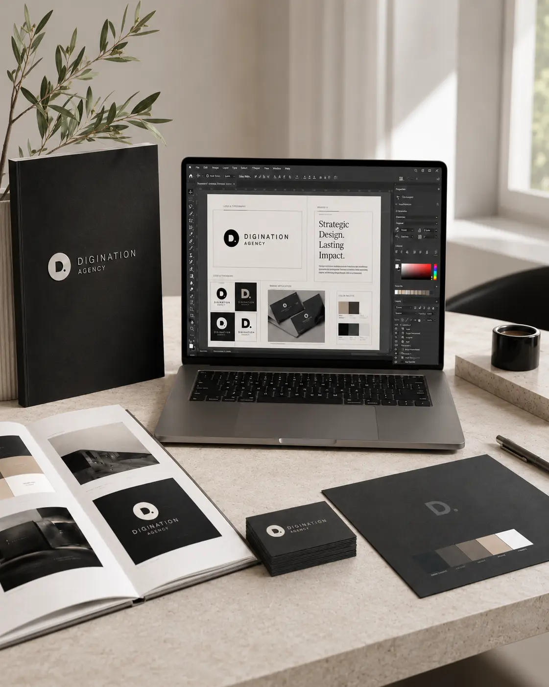 Grafikdesign und Markenidentität aus Hamburg von Digination Agency