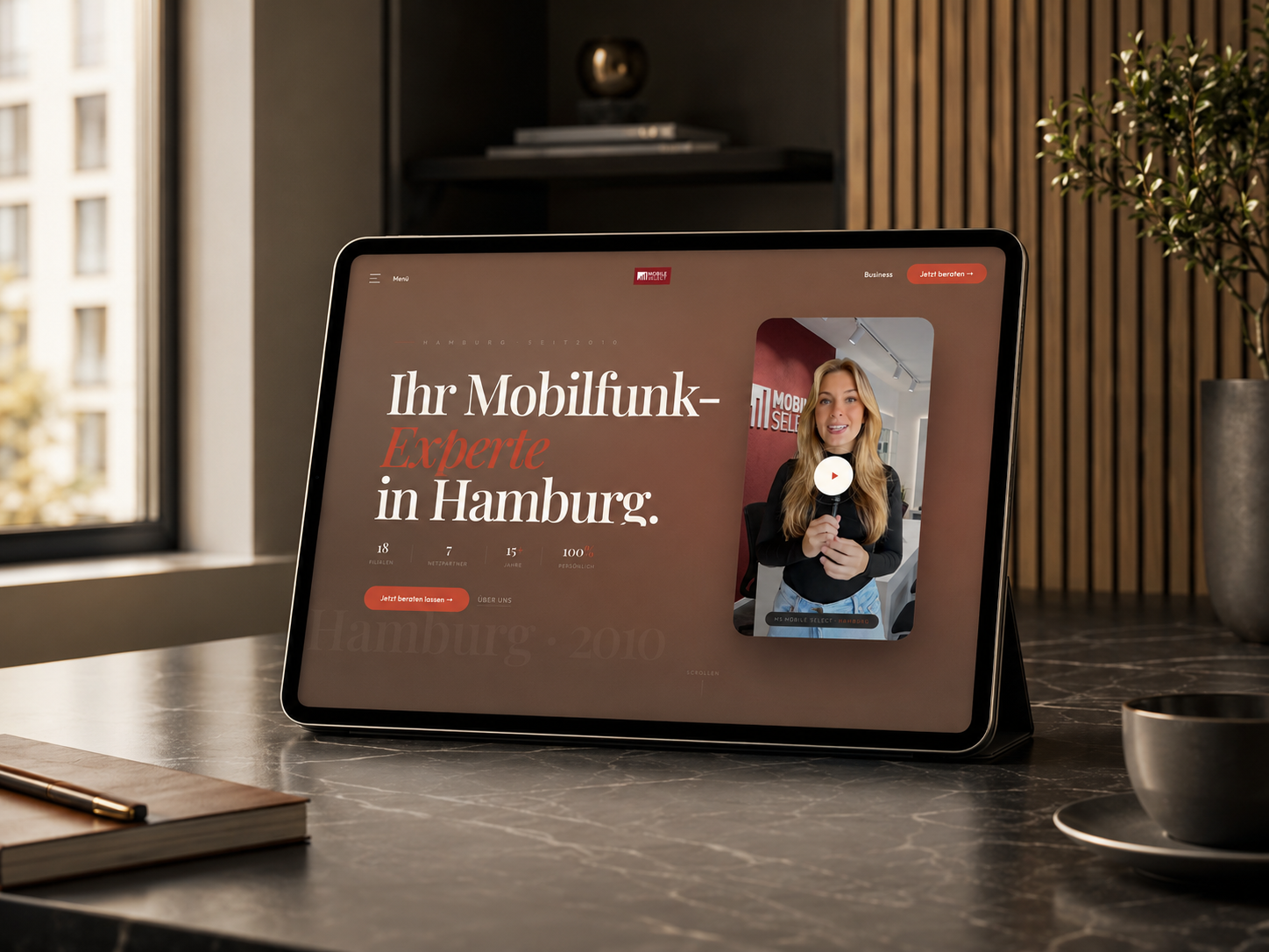 MS Mobile Select Website Referenz
