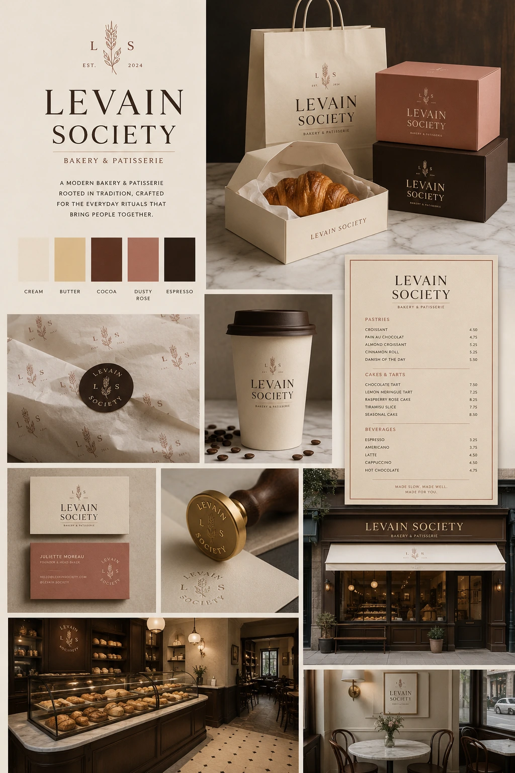 Modernes Brand Design für Firmen