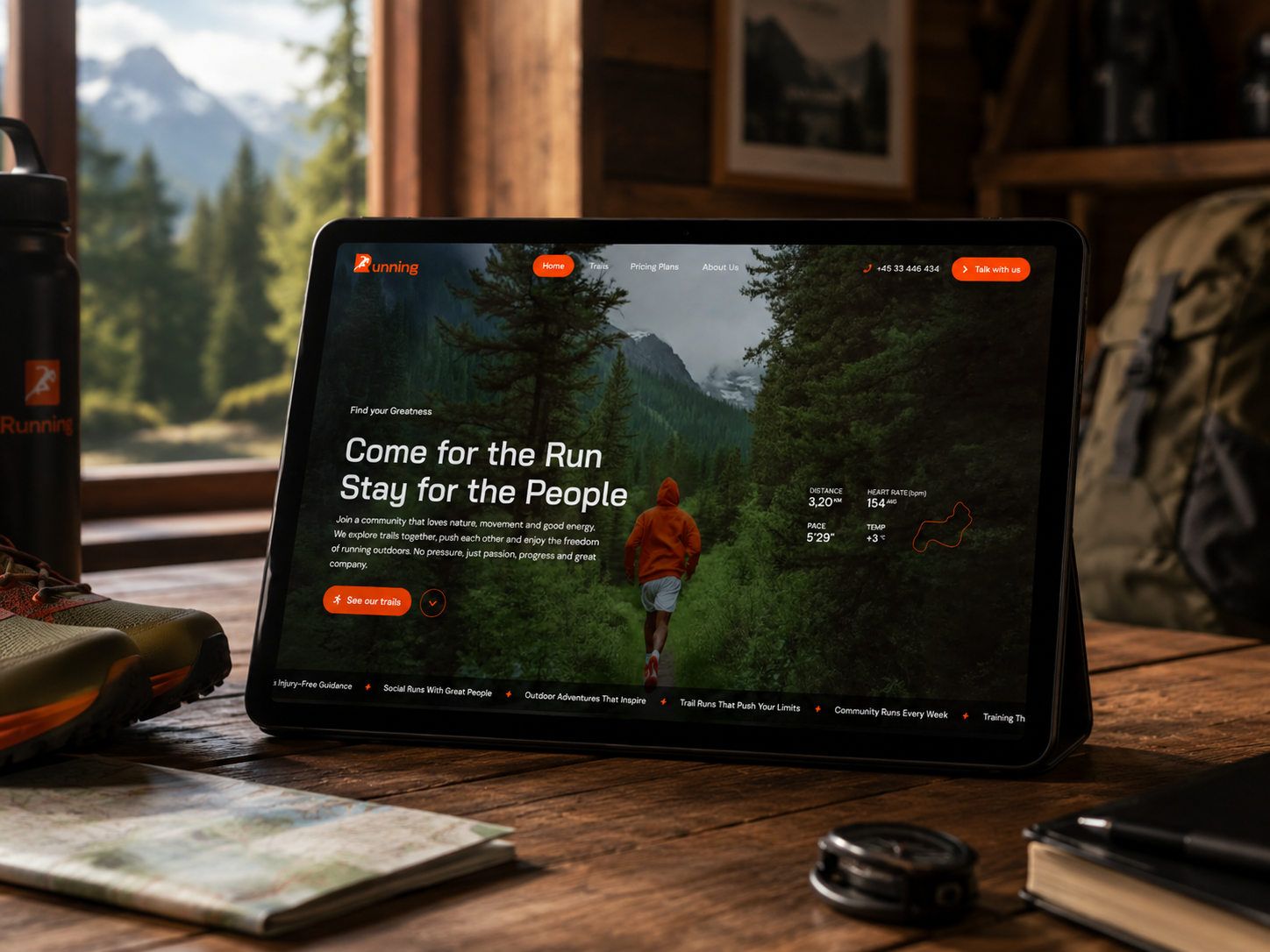Running Website Referenz