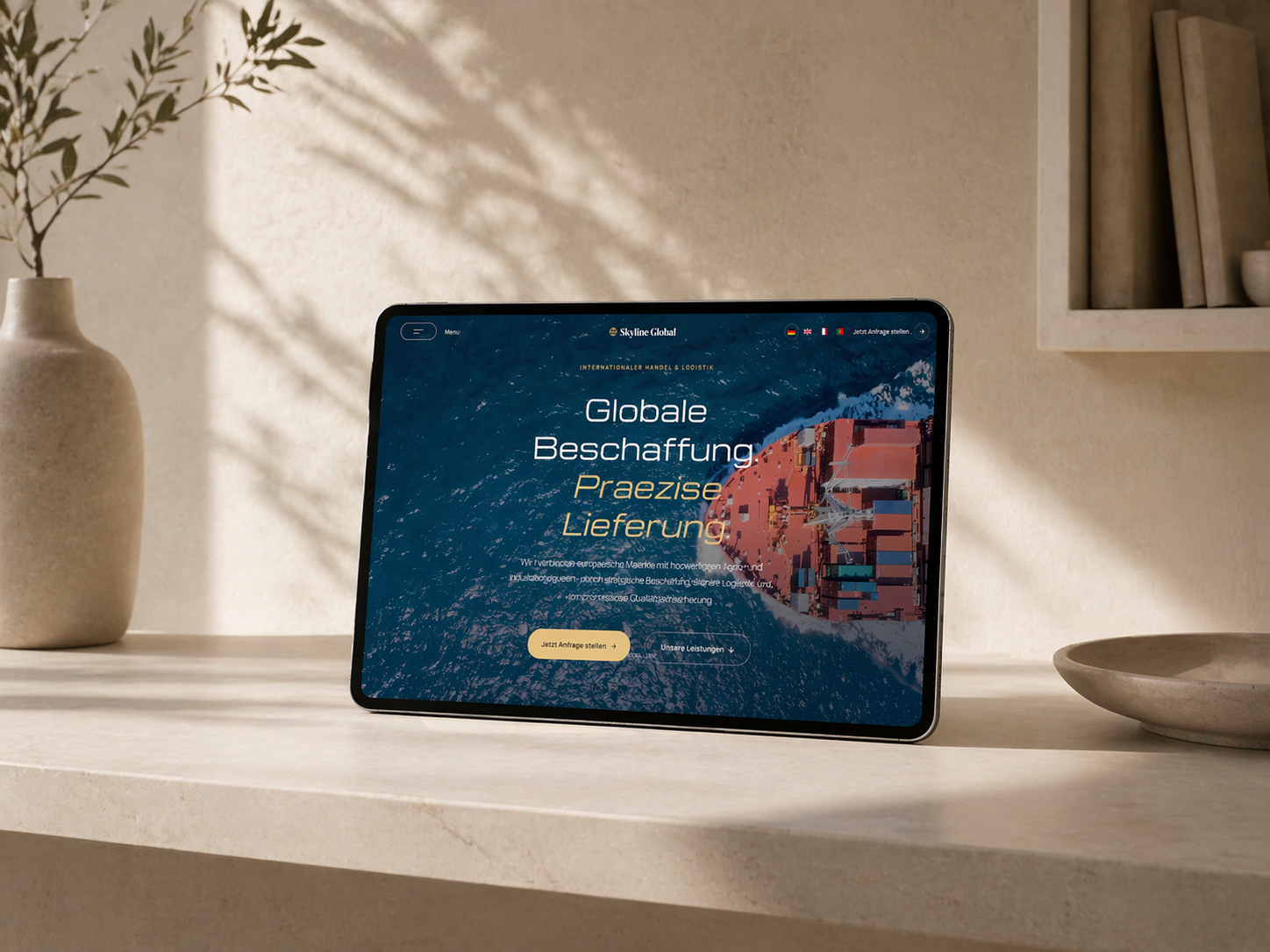Skyline Global Website Referenz